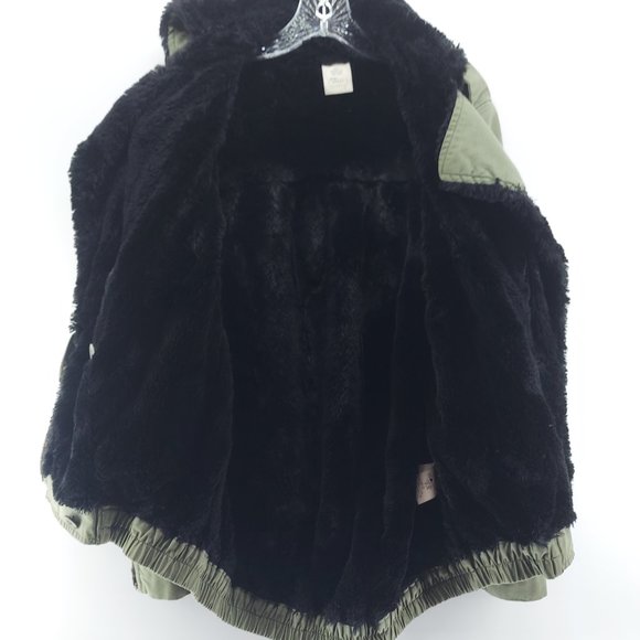 AR SRPLS Cotton Parka faux Fur Trim large - Picture 5 of 13